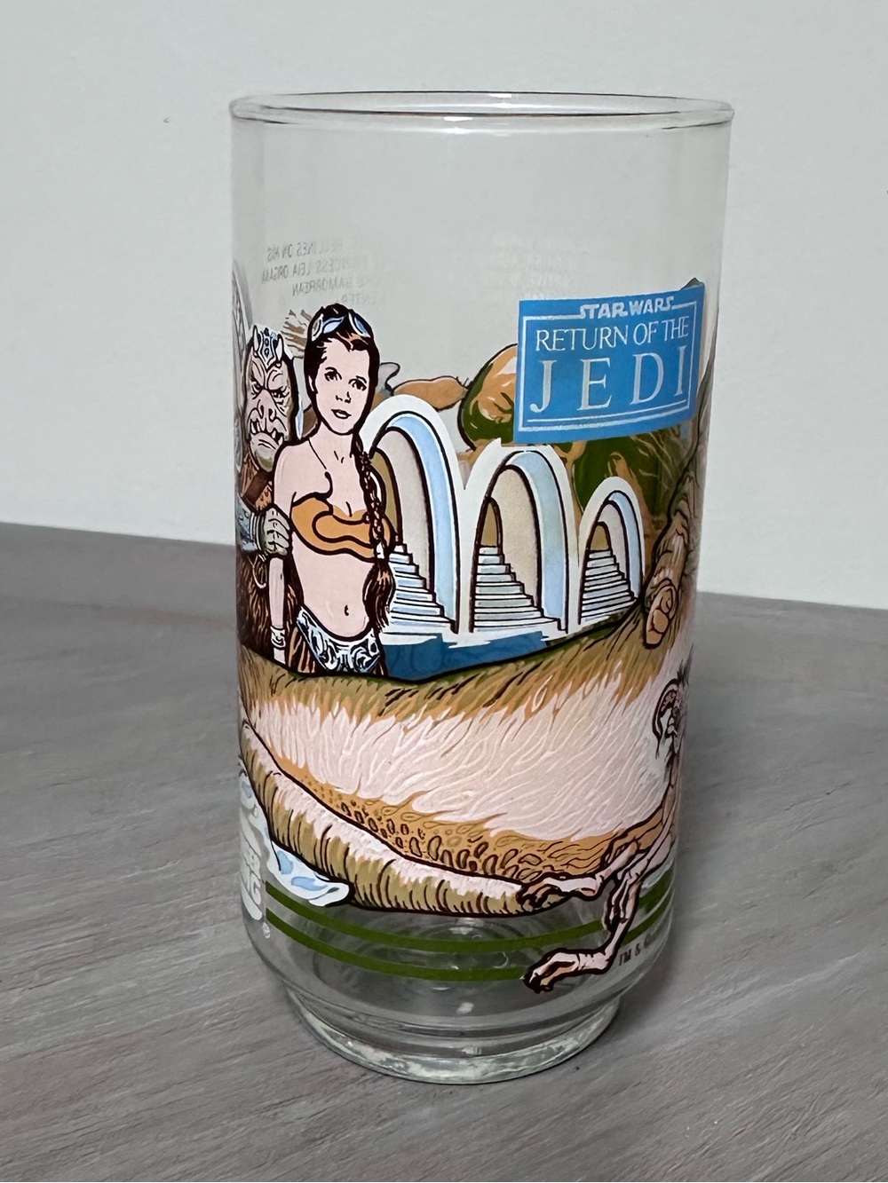 Star Wars Return of the Jedi Burger King 1980’s Collectible Glass Tumbler